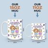 A Mother's Love Is The Purest Form Of Magic - Family Personalized Custom 3D Inflated Effect Printed Mug - Gift For Mom, Daughter