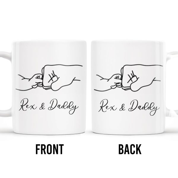 A Pet's Touch, Forever In Our Hearts Mug - Personalized Custom Coffee Mug - DAD021_MG