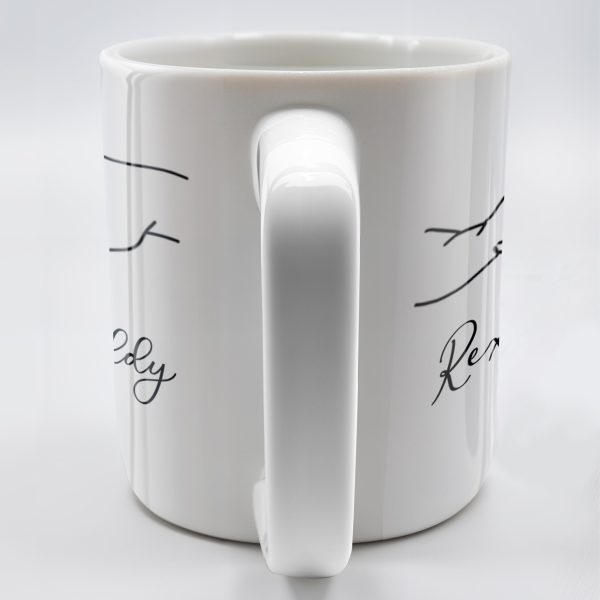 A Pet's Touch, Forever In Our Hearts Mug - Personalized Custom Coffee Mug - DAD021_MG