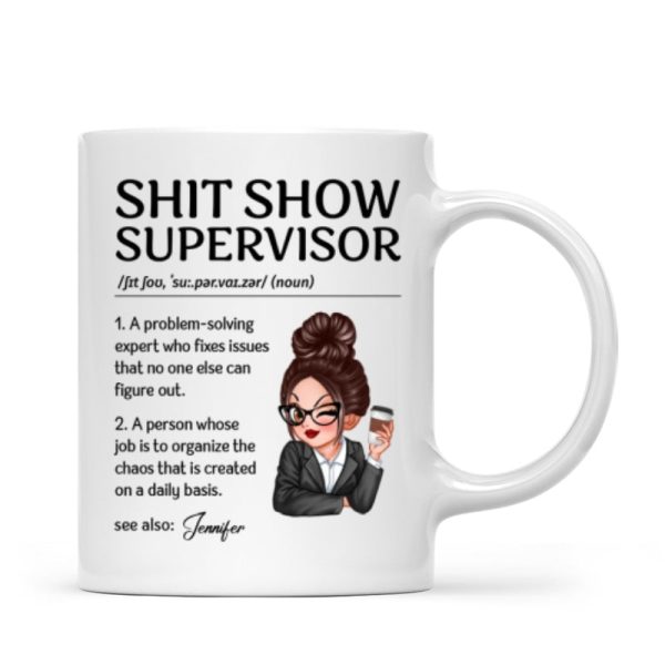 A Problem Solving Expert Personalized Mug, Funny Gift For Colleagues, Coworkers, Work Friends, Work Besties