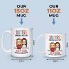 A Sibling Is Part Blood, Part Rival And Forever Friend - Family Personalized Custom Mug - Gift For Family Members, Siblings, Brothers, Sisters