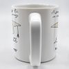A Sweet Ending To A New Beginning, Graduation Cap And Diploma - Personalized Custom Coffee Mug - GRAD010_MG