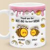 A Sweet Way To Celebrate The Love Between Mom And Daughter - Family Personalized Custom 3D Inflated Effect Printed Mug - Gift For Mom, Daughter