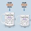 A True Friend Is One Soul In Two Bodies - Bestie Personalized Custom 3D Inflated Effect Printed Mug - Christmas Gift For Best Friends, BFF, Sisters