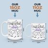 A True Friend Is One Soul In Two Bodies - Bestie Personalized Custom 3D Inflated Effect Printed Mug - New Arrival, Christmas Gift For Best Friends, BFF, Sisters AMZ