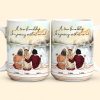 A True Friendship Is A Journey Without An End - Personalized Mug