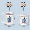 A True Love Story Never Ends - Couple Personalized Custom Mug - Gift For Husband Wife, Anniversary