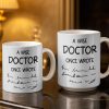 A Wise Doctor Once Wrote Medical Essentials - Personalized Custom Coffee Mug - DOC096_MG