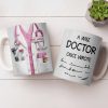 A Wise Doctor Once Wrote Medical Essentials - Personalized Custom Coffee Mug - DOC096_MG