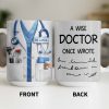 A Wise Doctor Once Wrote Medical Essentials - Personalized Custom Coffee Mug - DOC096_MG