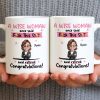 A Wise Woman Once Said Congrats On Retirement - Personalized Custom Coffee Mug - RETIRE016_MG