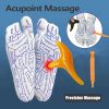 Acupressure Reflexology Socks With Massage Stick
