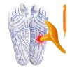 Acupressure Reflexology Socks With Massage Stick