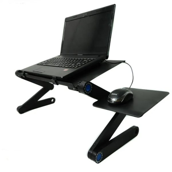 Adjustable Laptop Stand With Mouse Pad