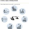 Adjustable Laptop Stand With Mouse Pad