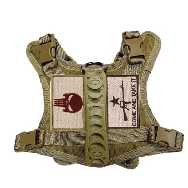 Adjustable Tactical Vest for Small Dogs