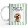 Admit It Life Would Be Boring Without Me Puppy Mug - Personalized Custom Coffee Mug - DOG132_MG
