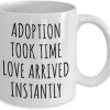 Adoption Day Coffee Mug Gift for Adoptive Mom Foster Parent, Adoption Celebration Gift