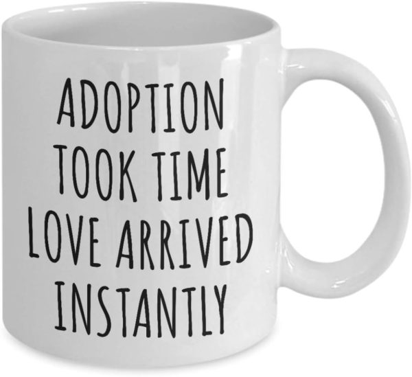 Adoption Day Coffee Mug Gift for Adoptive Mom Foster Parent, Adoption Celebration Gift