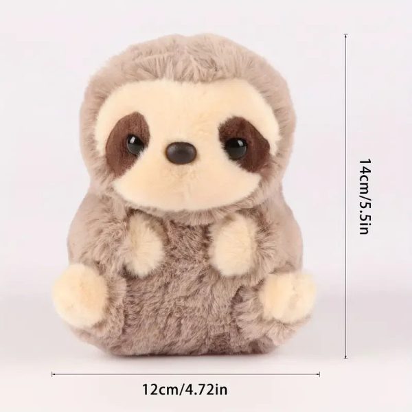Adorable 14cm Sloth Plush Toy - Soft Stuffed Animal for Kids' Gifts