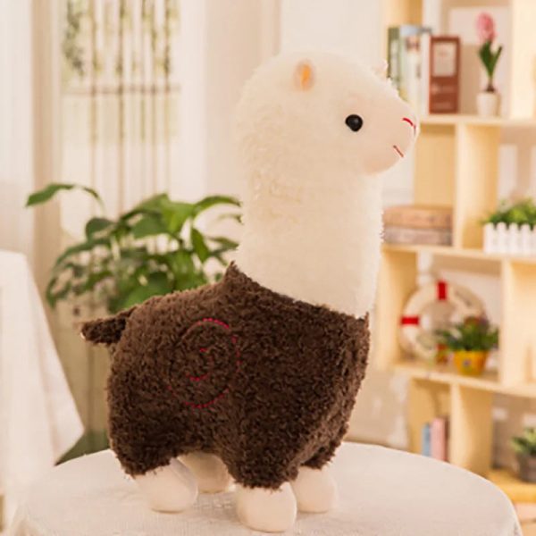 Adorable 25cm Alpaca Plush Toy - Soft Cotton Doll in 6 Colors
