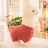 Adorable 25cm Alpaca Plush Toy - Soft Cotton Doll in 6 Colors