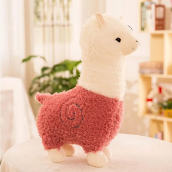 Adorable 25cm Alpaca Plush Toy - Soft Cotton Doll in 6 Colors