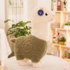 Adorable 25cm Alpaca Plush Toy - Soft Cotton Doll in 6 Colors