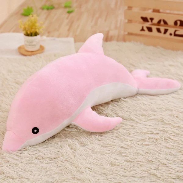 Adorable 30cm Dolphin Plush Toy - Soft, Cute, Perfect for Kids' Decor!