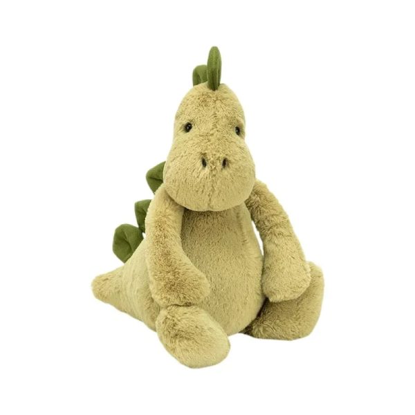 Adorable Green Dinosaur Plush Toy - Soft, Cute, Perfect for Festivals!