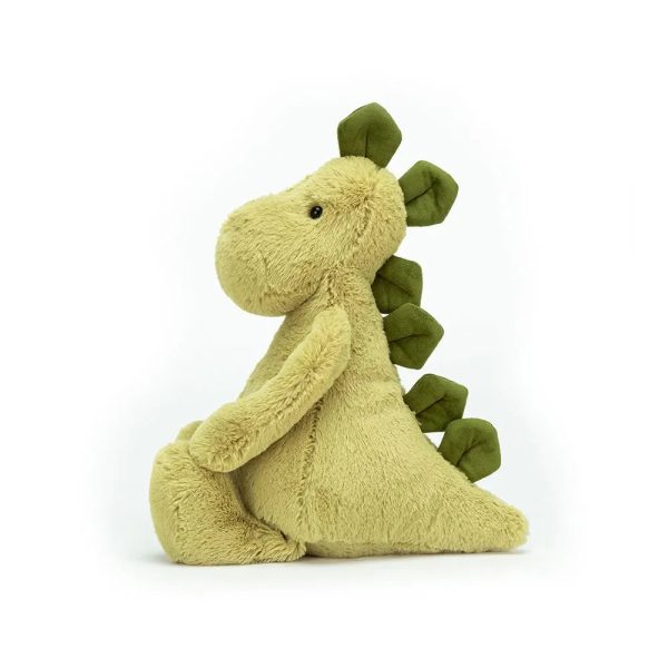 Adorable Green Dinosaur Plush Toy - Soft, Cute, Perfect for Festivals!