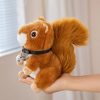 Adorable Realistic Squirrel Plush Toy - Soft, Furry, Perfect Gift!