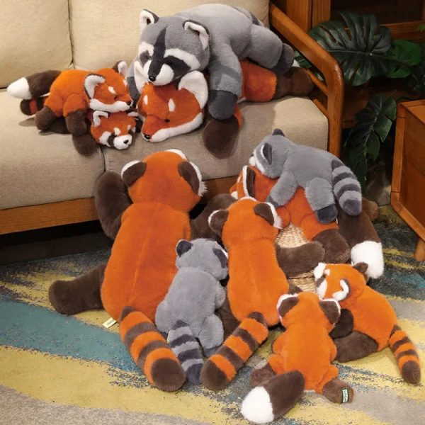 Adorable Weighted Red Panda Plush Toy - Perfect Gift for Kids!