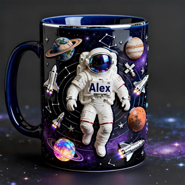 Adventures in Space - Personalized Accent Mug - Gift For Fan Movies HH01