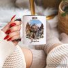 Adventurous Zion National Park Personalized Mug, Utah Scenic Landmarks Gift and Souvenir with Custom Name