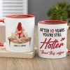 After 10 Years You're Still Hotter Than This Coffee, Personalized Mug, Valentine Gifts, Couple Gifts, 131211