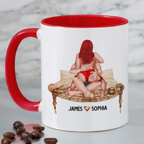 After 10 Years You're Still Hotter Than This Coffee, Personalized Mug, Valentine Gifts, Couple Gifts, 131211