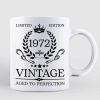 Aged To Perfection Birthday Gift For Him Birth Year Family Gift For Family Personalized Mug