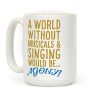 Agony Into The Woods Parody Coffee Mug