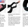 AirTag Dog Collar with Handle, Tactical Dog Collar for Large Medium Dogs