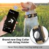AirTag Dog Collar with Handle, Tactical Dog Collar for Large Medium Dogs