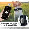 AirTag Dog Collar with Handle, Tactical Dog Collar for Large Medium Dogs