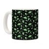 Aliens and UFO Cosmic Space Pattern Coffee Mug
