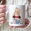 All Because Two People Swipped Right, Personalized Mug, Gift For Couple