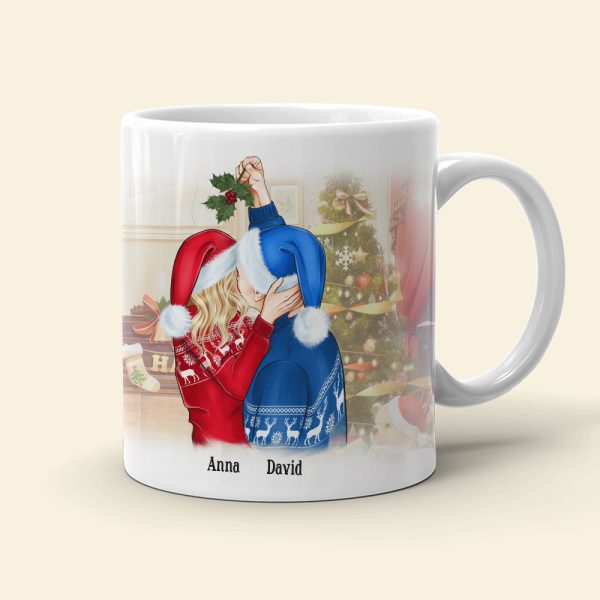 All I Want For Christmas Is You, Sweet Couple White Mug