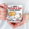 All You Need Is Love And A Cat - Cat Personalized Custom Mug - Father's Day, Gift For Pet Owners, Pet Lovers