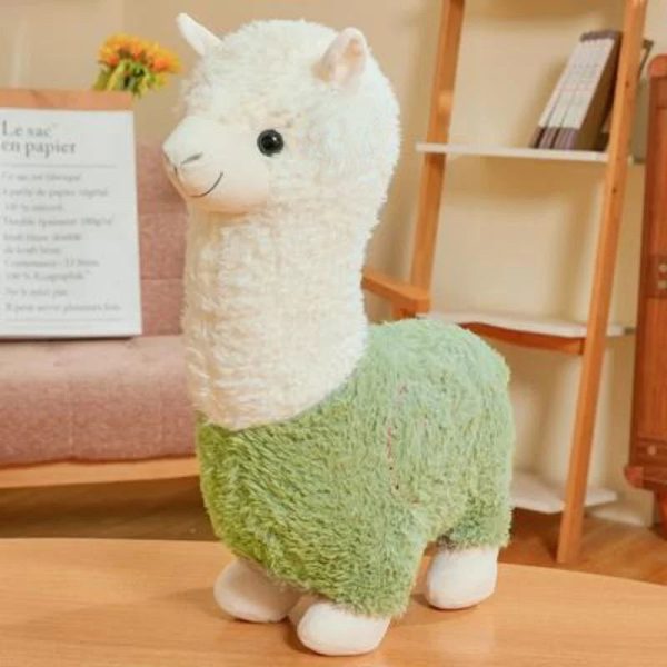 Alpaca Plush Toy 25cm – Soft Cotton Stuffed Doll for Kids and Home Decor