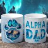 Alpha Wolf Dad Mug Personalized Gifts For Dad 01QHDT130525