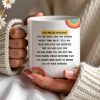 Always Here To Remind You Of Your Strength, Girl With Rose - Personalized Custom Coffee Mug - COL071_MG