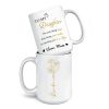 Always My Daughter, Forever My Friend - Family Personalized Custom Mug - Mother's Day, Gift For Mom, Daughter